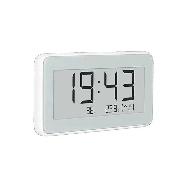Relógio Xiaomi BHR5435GL de Sensor de Temperatura e Umidade - Branco