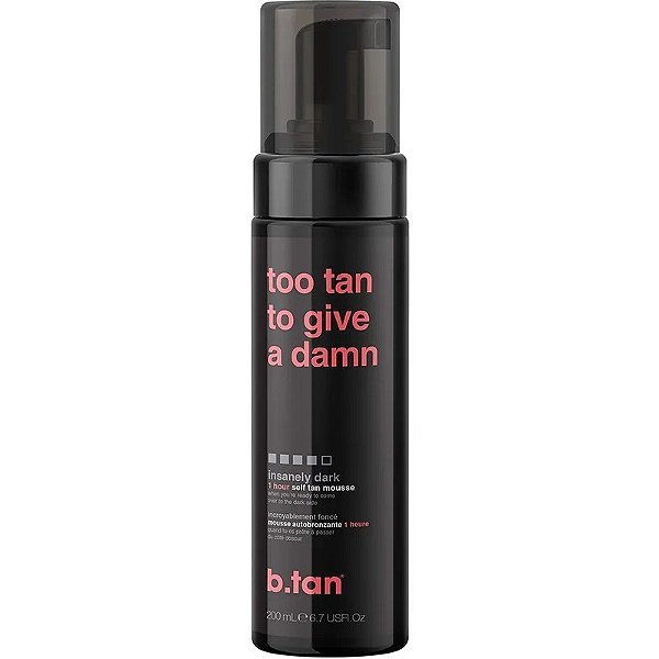 Mousse Autobronzeadora B.Tan Too Tan To Give a Damn - 200mL