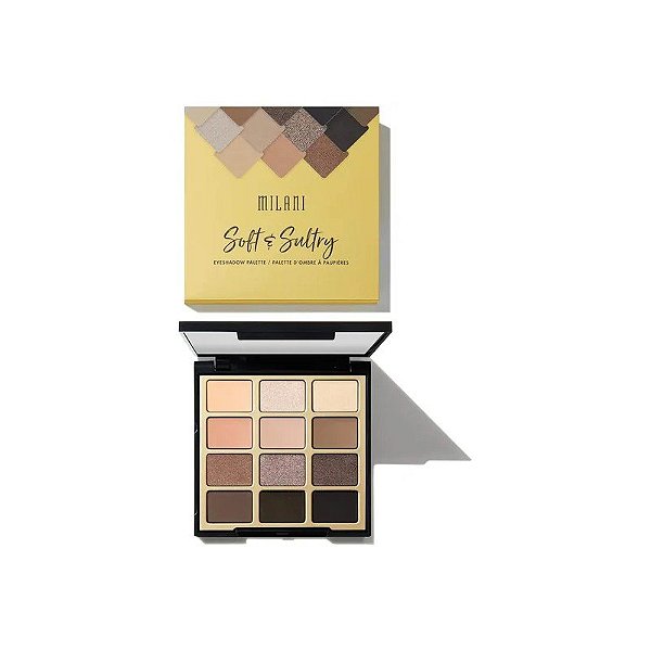 Paleta de Sombras Milani Soft & Sultry MAEP-03 - 12 Cores
