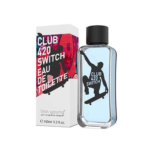 Perfume Masculino Linn Young Club 420 Switch Edt 100ML