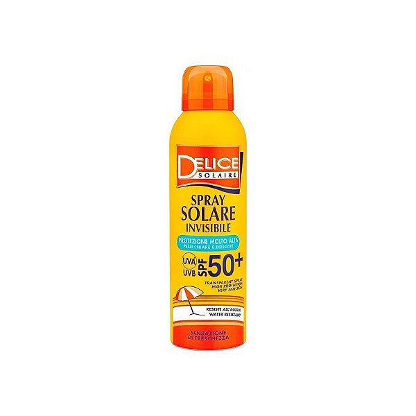 Protetor Solar Delice Solaire Spray Solar Invisível FPS50+ - 150ML