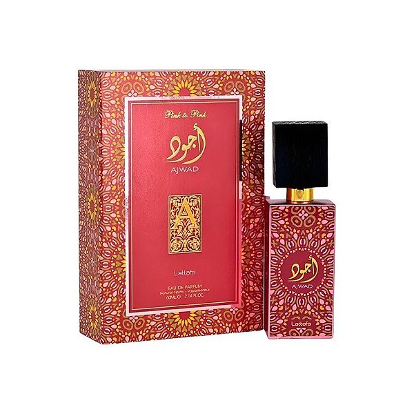 Perfume Lattafa Ajwad Pink To Pink - Eau de Parfum - Feminino - 60ML