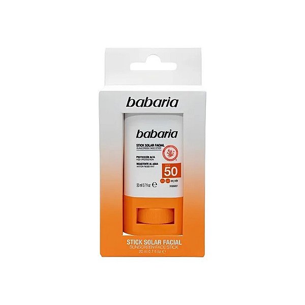 Protetor Solar Facial Em Bastão Barbaria FPS50 - 20ML
