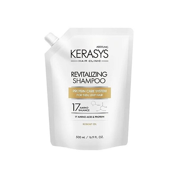 Refil Shampoo Revitalizador Kerasys 500ML