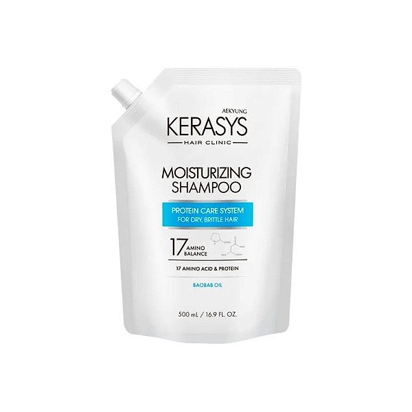 Shampoo Kerasys Recarga Clínica de Hidratação 500ML