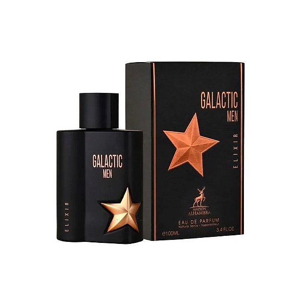 Perfume Maison Alhambra Galactic Men Elixir Eau de Parfum Masculino 100ml