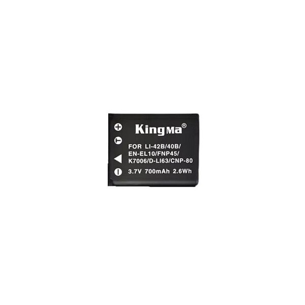 Bateria Kingma LI-40B / LI-42B 700MAH para Câmeras Olympus
