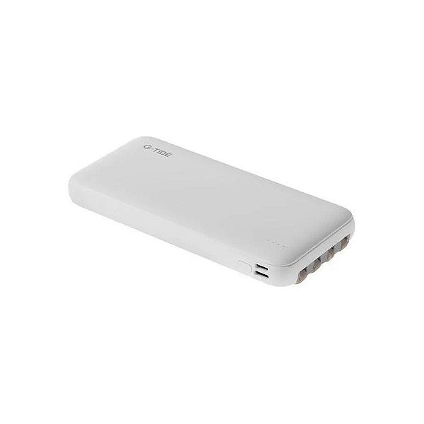 Carregador portátil Gtide Power Bank P1 10000mAh Branco