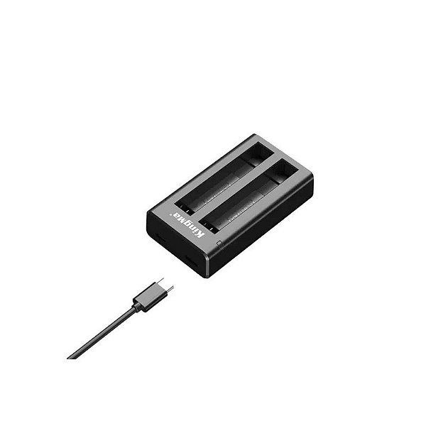 Carregador Kingma USB Duplo BM066 para Insta360 X4