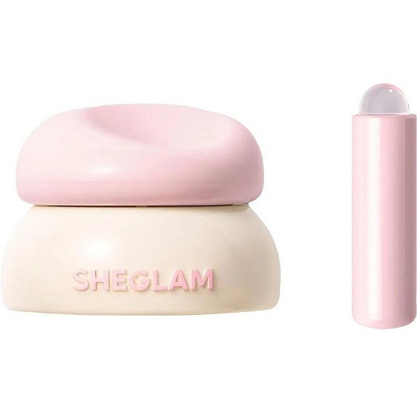 Batom Sheglam Lip Pop Bounce Putty Pocket Pomelo Plump - 3.5g