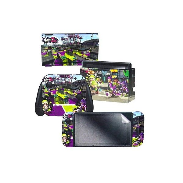Adesivo para N. Switch Splatoon 2 Vandals VS Artist 023283 com 3 Adesivos