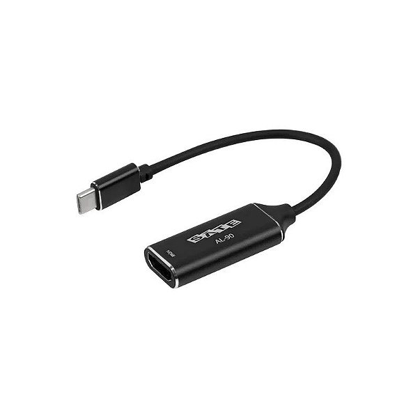 Adaptador USB-C para HDMI Satélite AL-90 USB Preto