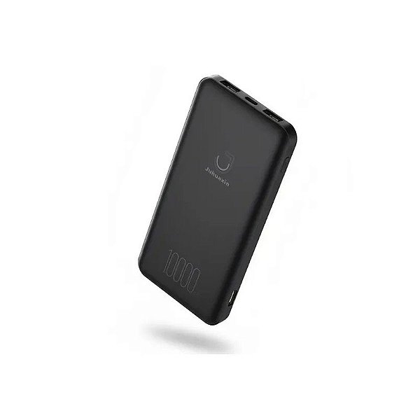 Carregador Portátil Juhuaxin JU-PB19 Slim Force 10000MAh - Preto