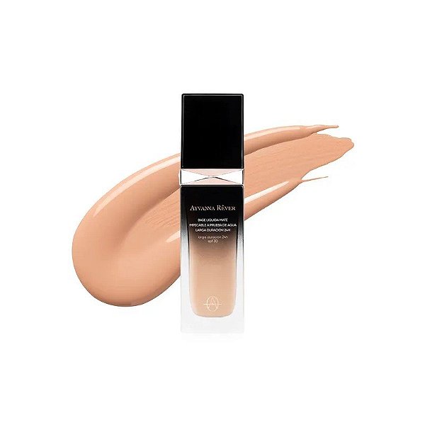 Base Líquida Matte Ayvanna Réver #12 - FPS 30-PA+++ - 30ML