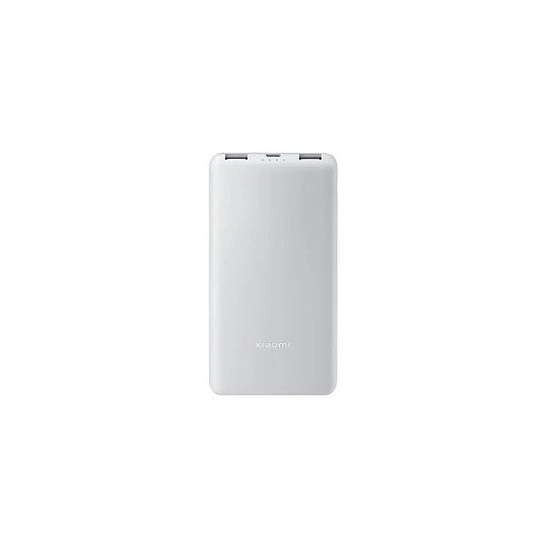 Carregador Portátil Xiaomi Mi Power Bank Lite PB100DPDZM BHR9350GL - 22,5W - 10000 - USB/USB-C - Cinza Claro
