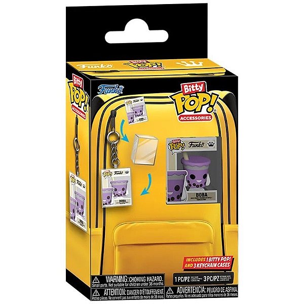 Boneco Boba + Chaveiro - Funko Bitty POP! Acessórios 81651
