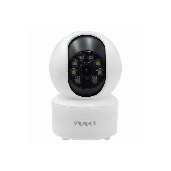 Câmera de Segurança Satellite A-CAM002 Interna HD 2MP Wifi - Branco