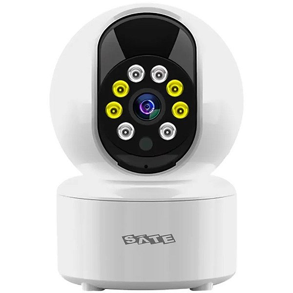 Câmera de Segurança Satellite A-CAM002 HD Wifi - Branca