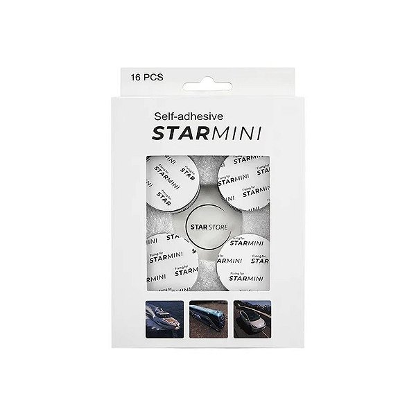 Autoadesivo Starstore Starmini - para Carro - 16 Peças