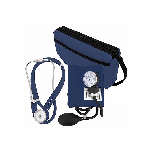 Aparelho de Pressão Analógico More Fitness MF-225 - Azul