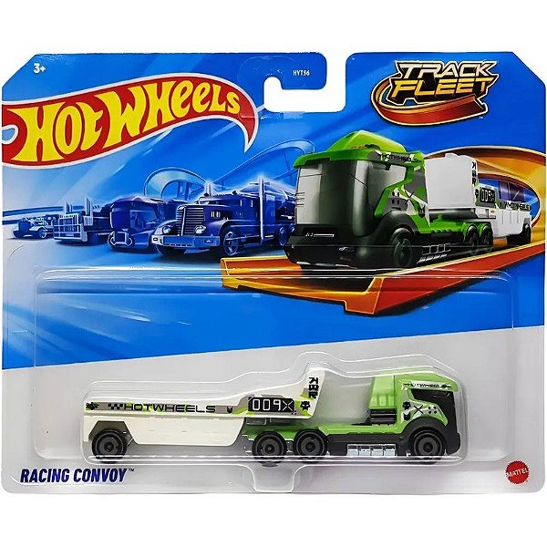 Autito Racing Convoy Hot Wheels Track Fleet Mattel - JCM67