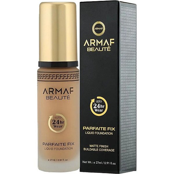 Base Líquida Armaf Beauté Parfaite Fix Tan 08 - 27mL