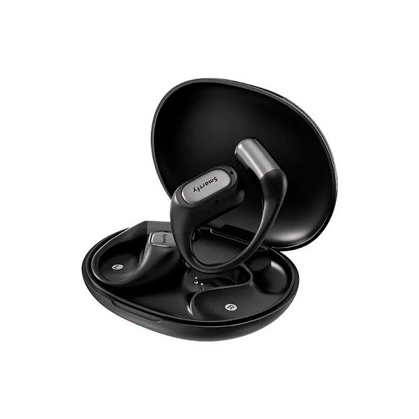 Fone de Ouvido Smartfy FS13B Bluetooth Preto True Wireless Caixa Preta