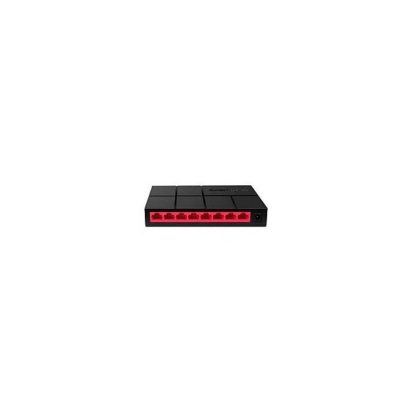 Hub Switch Mercusys MS108G 8 Portas - 10/100/1000 MBPS