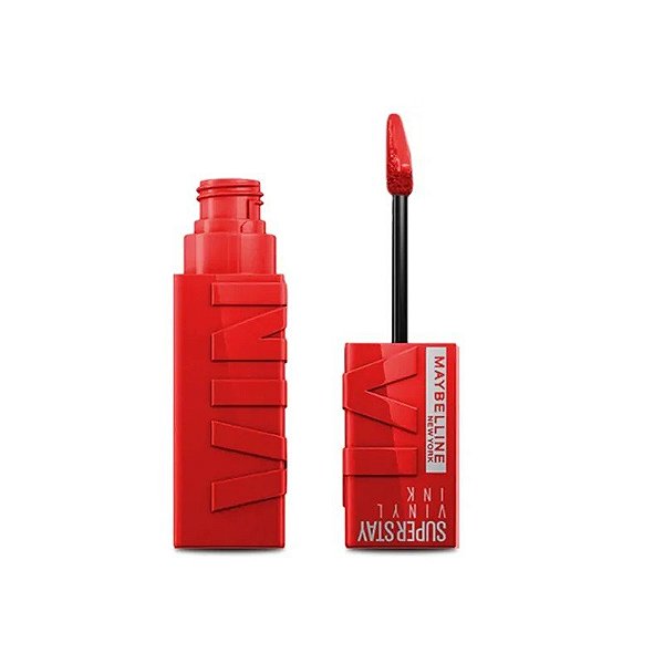 Batom Maybelline Superstay Vinyl Ink Red Hot N25