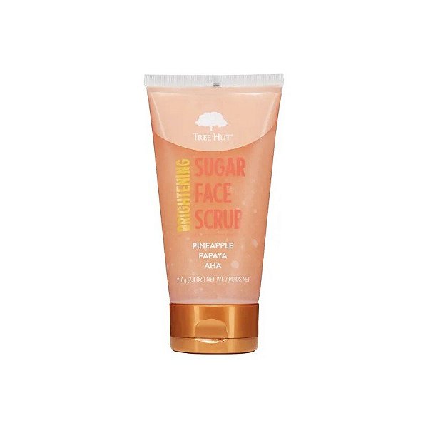 Esfoliante Facial Tree Hut Sugar Face Scrub - 210 g - Abacaxi Mamão