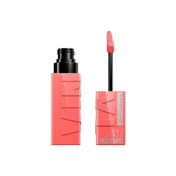 Batom Maybelline Superstay Vinyl Nude Charmed N 100