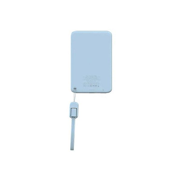 Carregador Portátil G-Tide Slim 01 5000MAH Azul