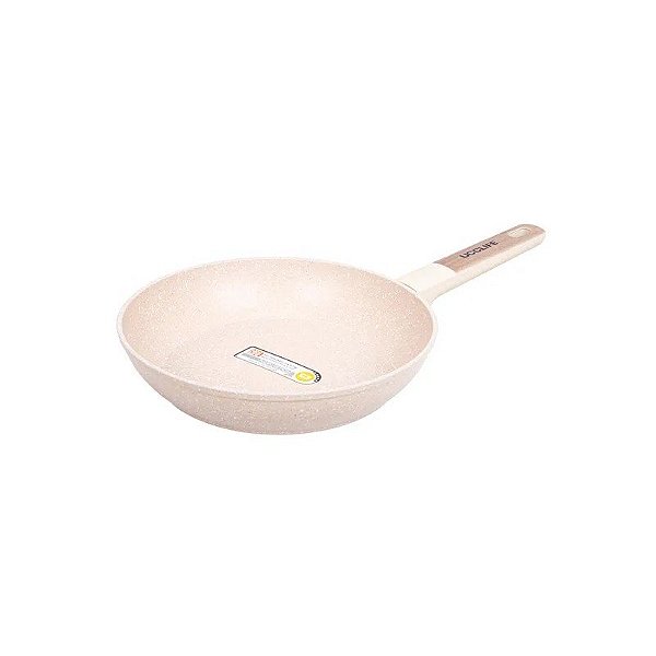 Frigideira Ucc Life com Revestimento de Granito Bege, 22 CM