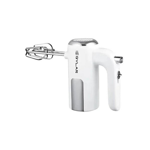 Batedeira Portátil Qylar Hand Mixer QY-0813 200W 110V - Branca