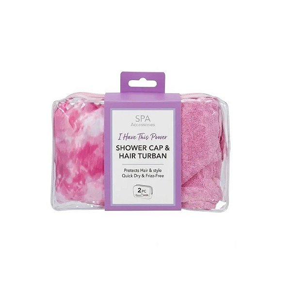 Gorro de Ducha Cala Hot - Pink Tie