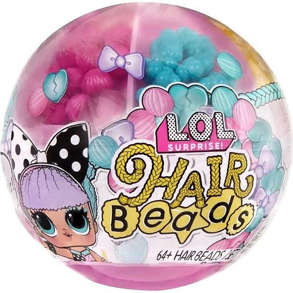Boneca L.O.L. Surprise! com Miçangas de Cabelo - 511205EUC