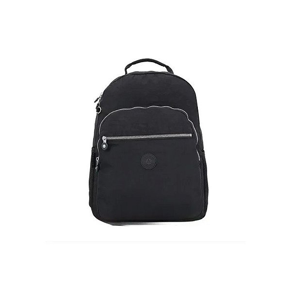 Mochila Feminina para Notebook Crinkle 1818 45x32x15cm Preta