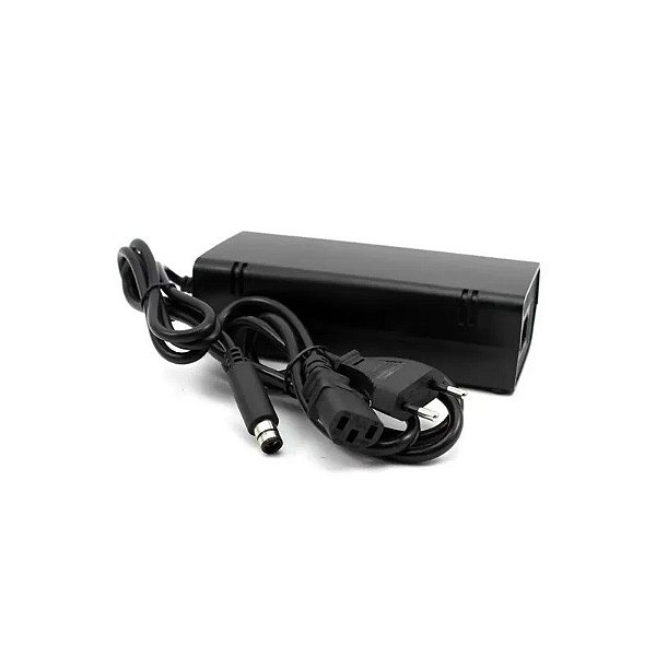Fonte Super Fina Original para Xbox 360 110V - Preto