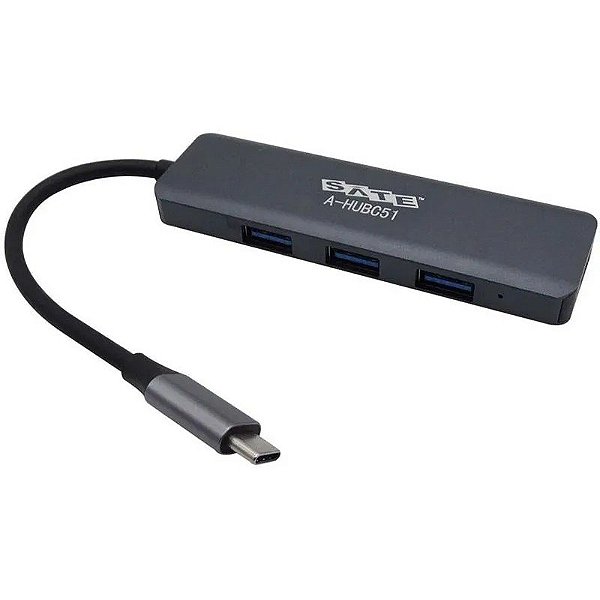 Hub USB-C 3.1 Satélite A-HUBC51 5 em 1