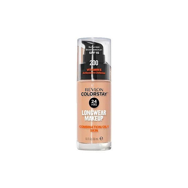 Base Revlon Colorstay Pele Oleosa 200 Nude