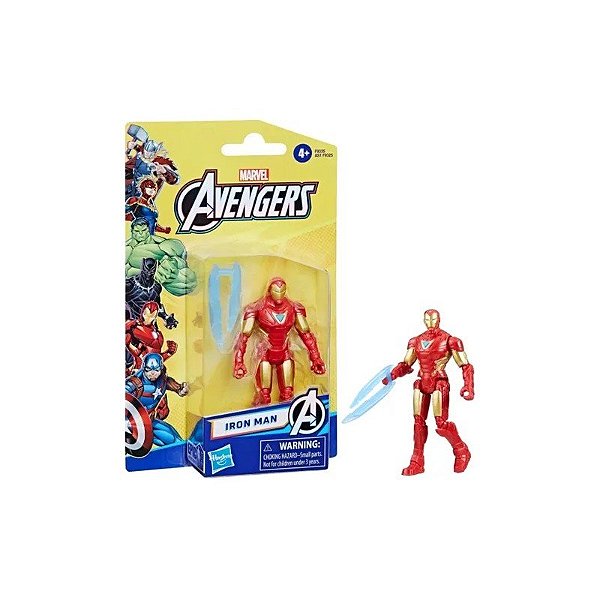 Boneco Hasbro Homem de Ferro Marvel Vingadores