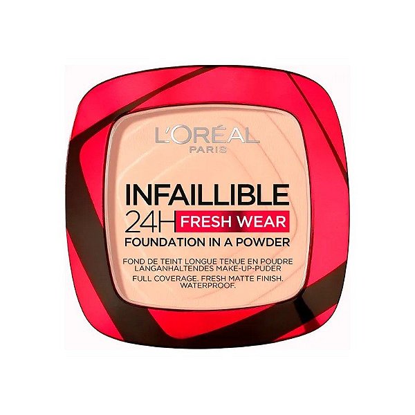 Base Infallible 24HS Fresh Wear da L'Oréal Cor Ivory Buff 125