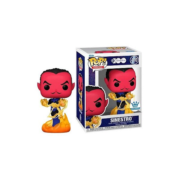 Boneco Funko Pop Heroes Warner Bros 100º Aniversário - Sinestro 470