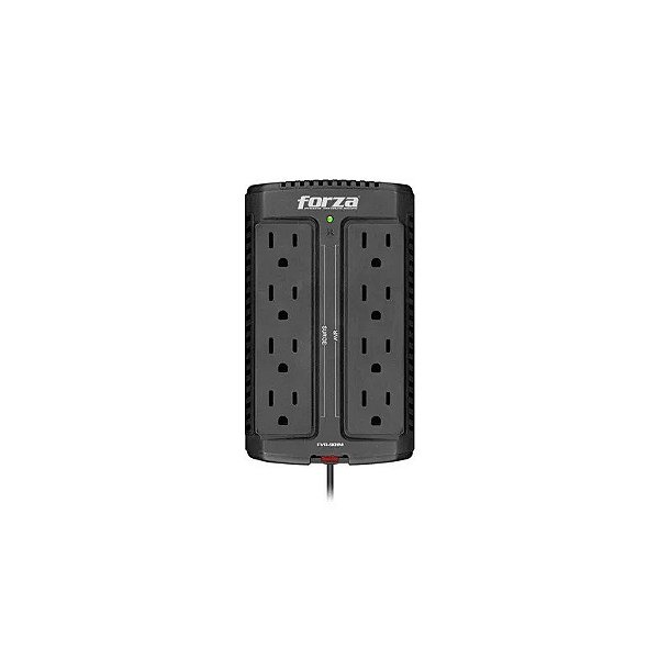 Estabilizador de Energia Forza FVR-902 8 Saídas 220V - Preto
