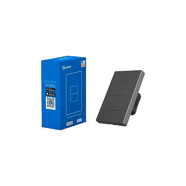 Interruptor Inteligente de Parede Sonoff Wifi 2 Botões M5-2C-120