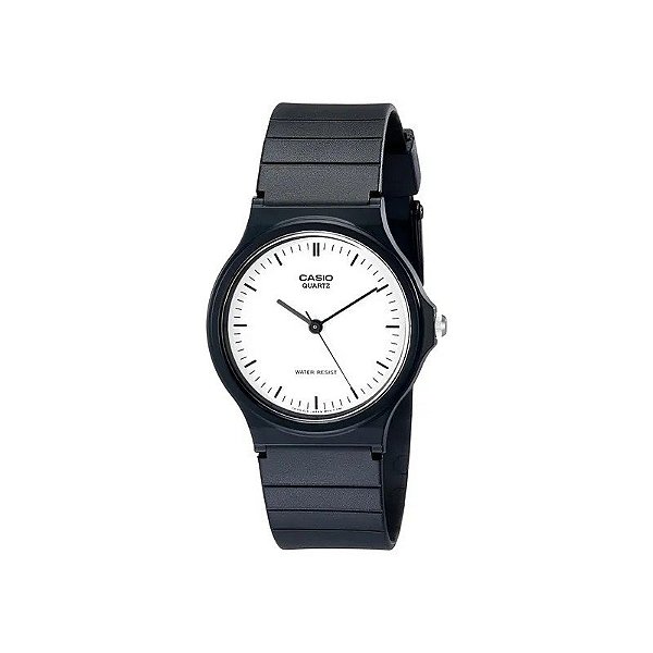 Relógio Casio MQ-24-7ELDF Feminino - Preto/Branco