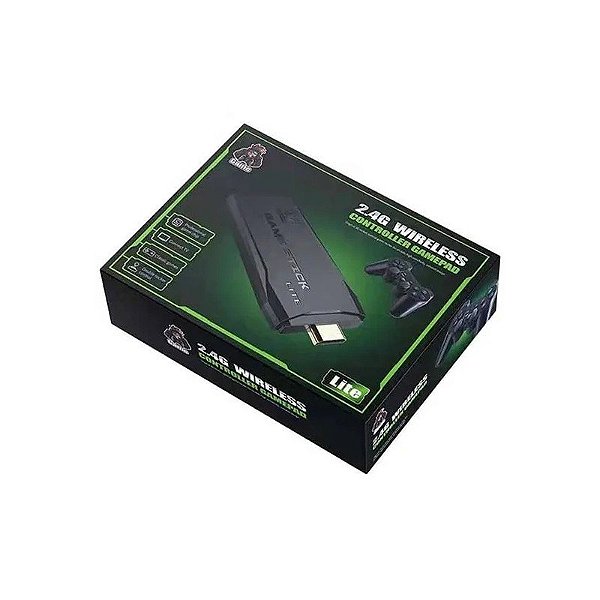 Controle de Jogo Game Stick Lite 4K 2.4G Sem Fio