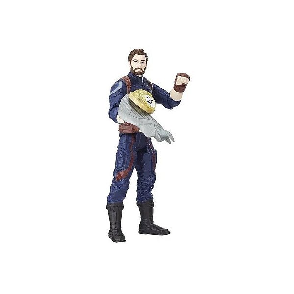 Boneco Hasbro Vingadores E1407 Capitão América Guerra - E1407