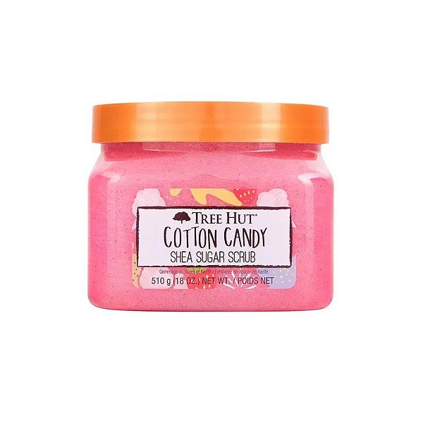 Esfoliante Corporal Tree Hut Shea Sugar Scrub - 510g - Algodão Doce