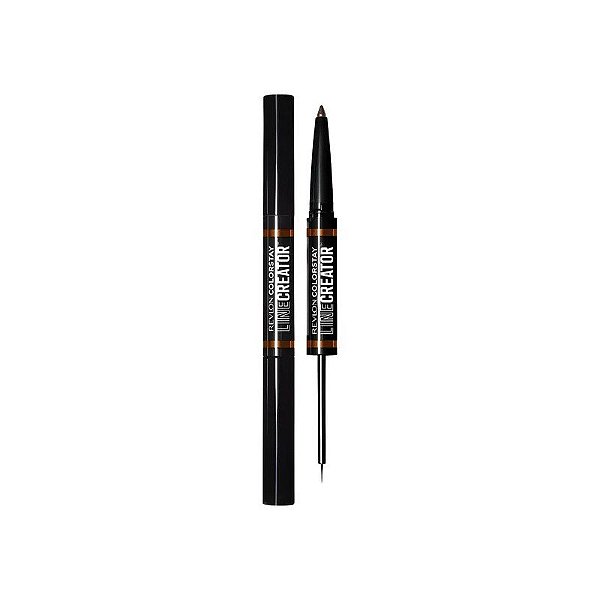 Delineador de Olhos Revlon Colorstay Line Creator Ponta Dupla 152 Leathercraft 2ml